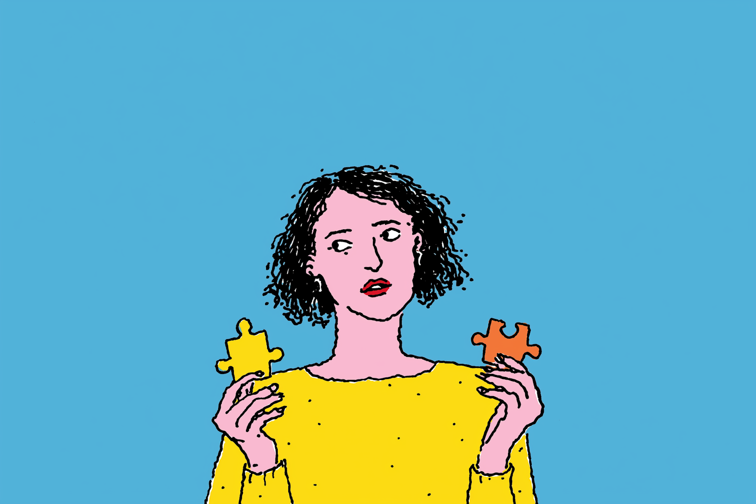 A person intently focused on solving a crossword puzzle, engaging their vocabulary and verbal fluency.