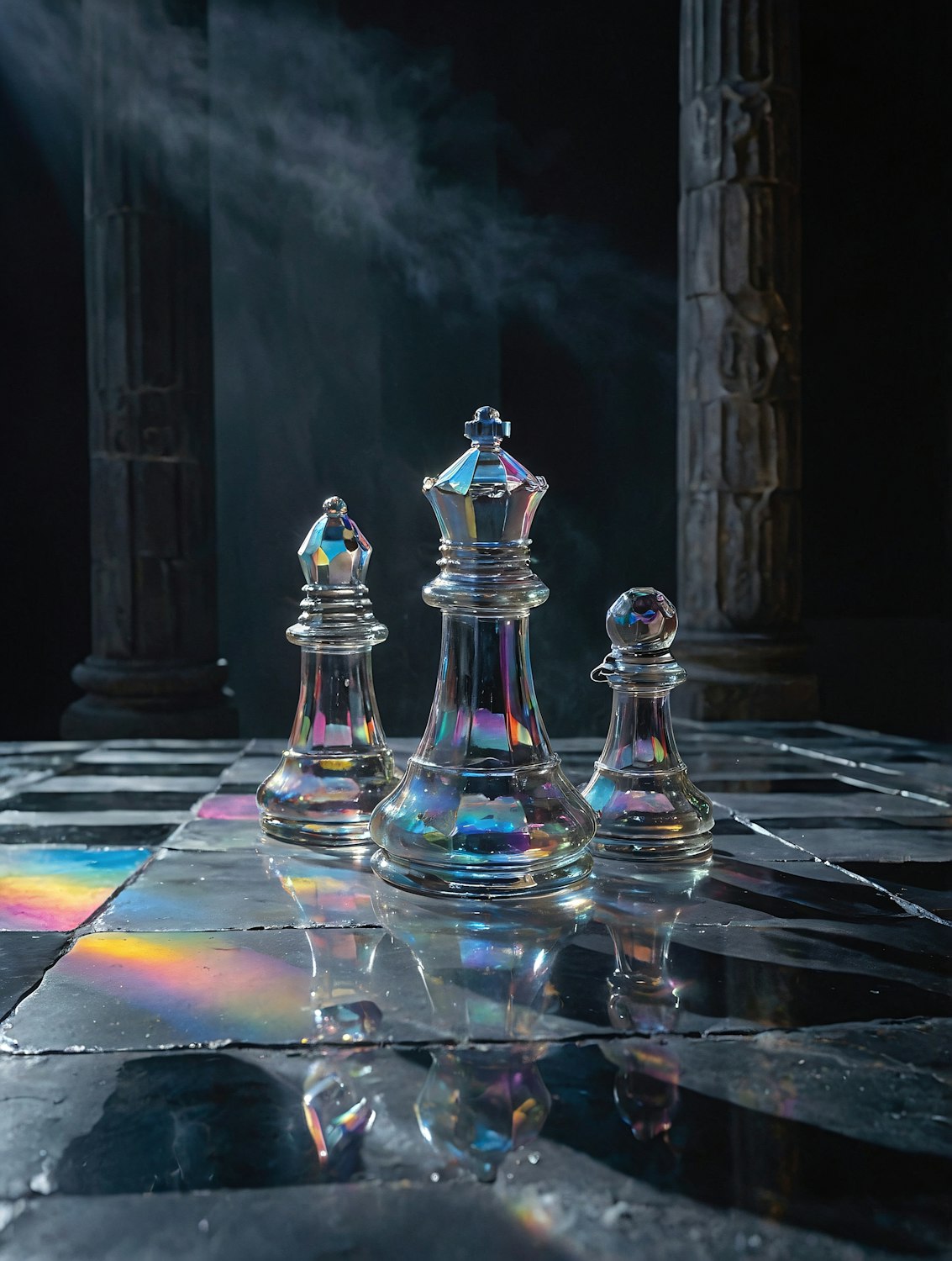 Two individuals engaged in a game of chess, demonstrating strategic thinking and concentration.