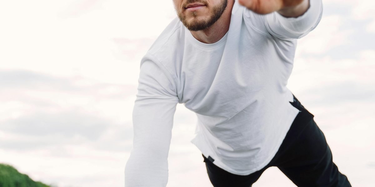 An individual enjoying outdoor exercise, illustrating the link between physical well-being and strong brain function.