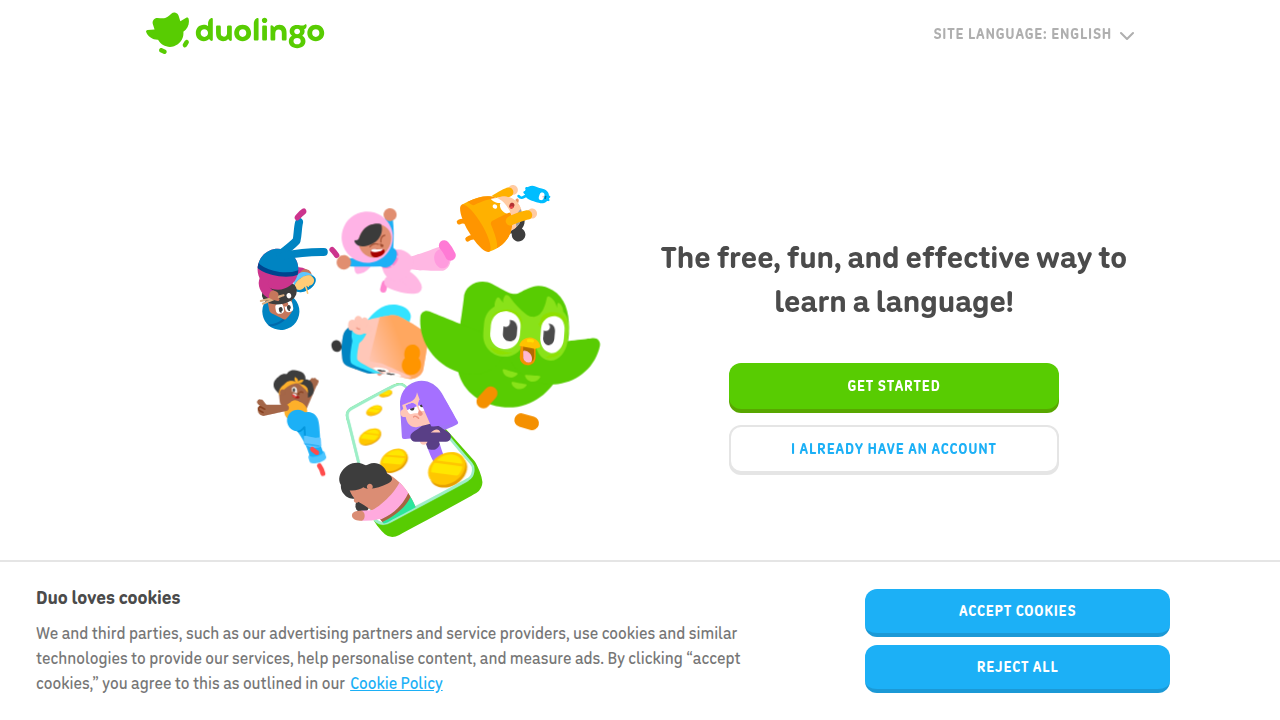 Duolingo leverages spaced repetition and active recall to make language learning an effective memory workout.