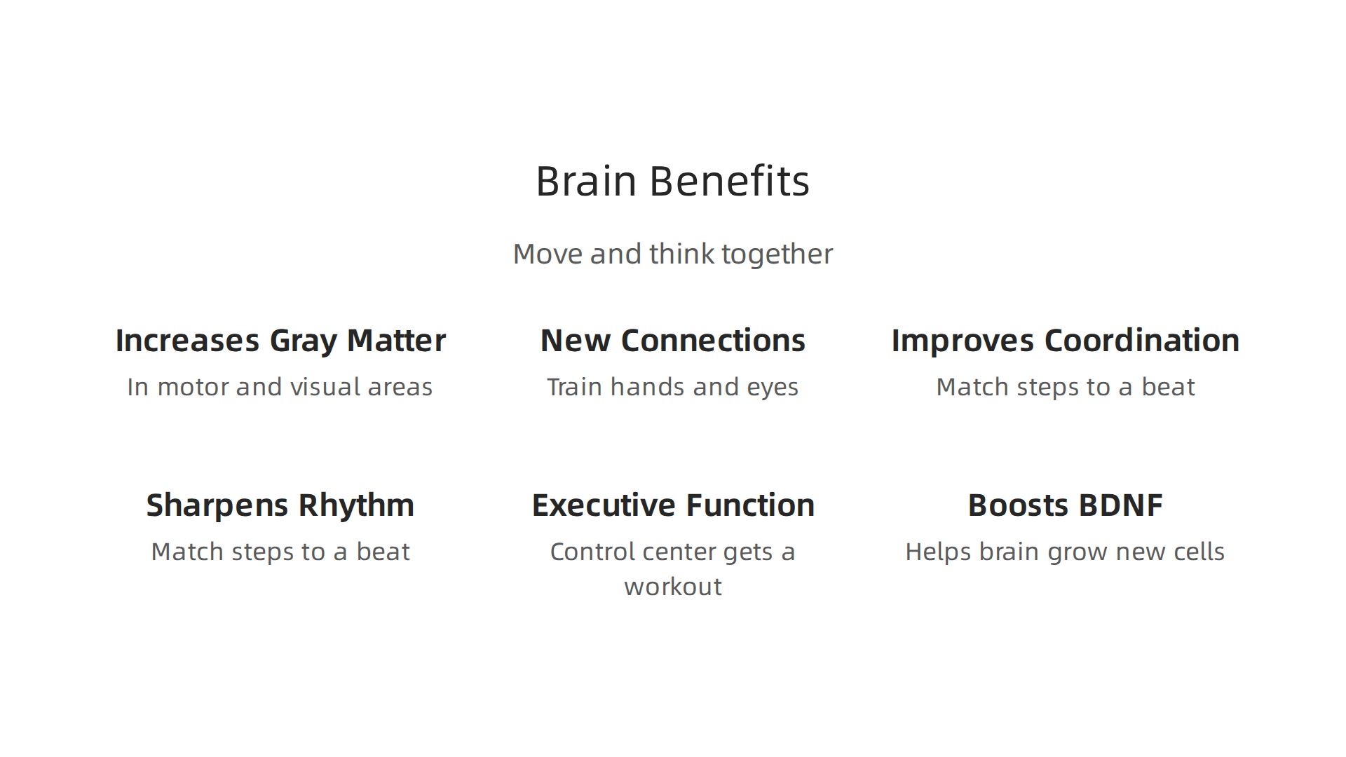 How engaging in physical games like juggling and dance stimulates brain growth and function.