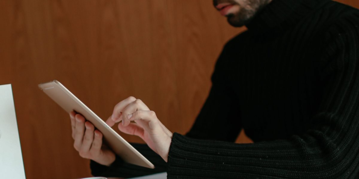 A person engaging with a brain training app, illustrating daily mental exercise.