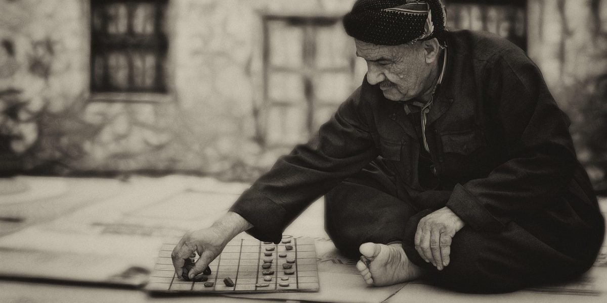 Older adults enjoying a game, highlighting the social and engaging nature of such activities.