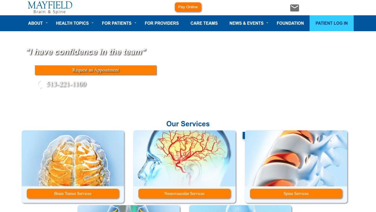 Mayfield Clinic offers extensive resources on brain anatomy and neurosurgery for educational purposes.