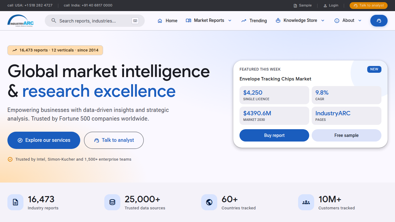 Get insights into market reports and analyses, including trends in adaptive learning software, from IndustryARC.