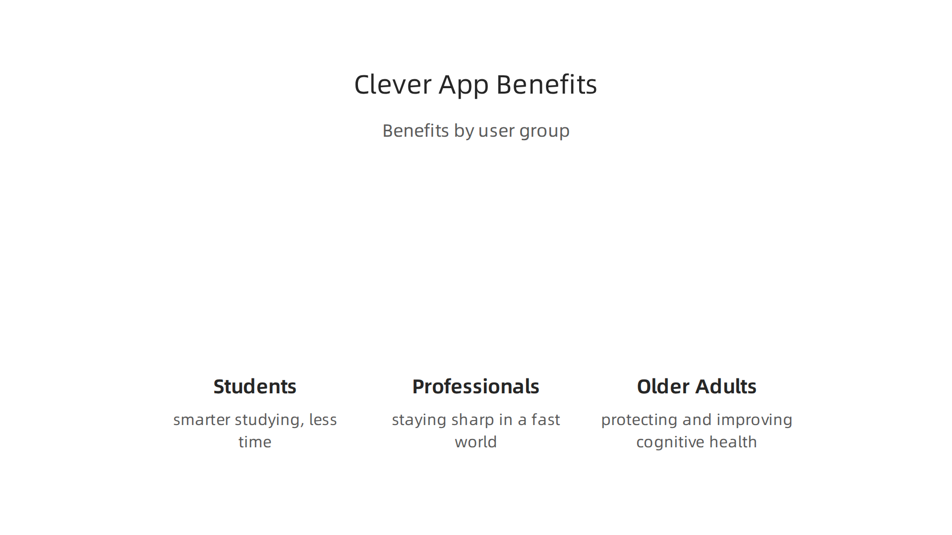 How clever memory apps provide benefits for students, professionals, and older adults.