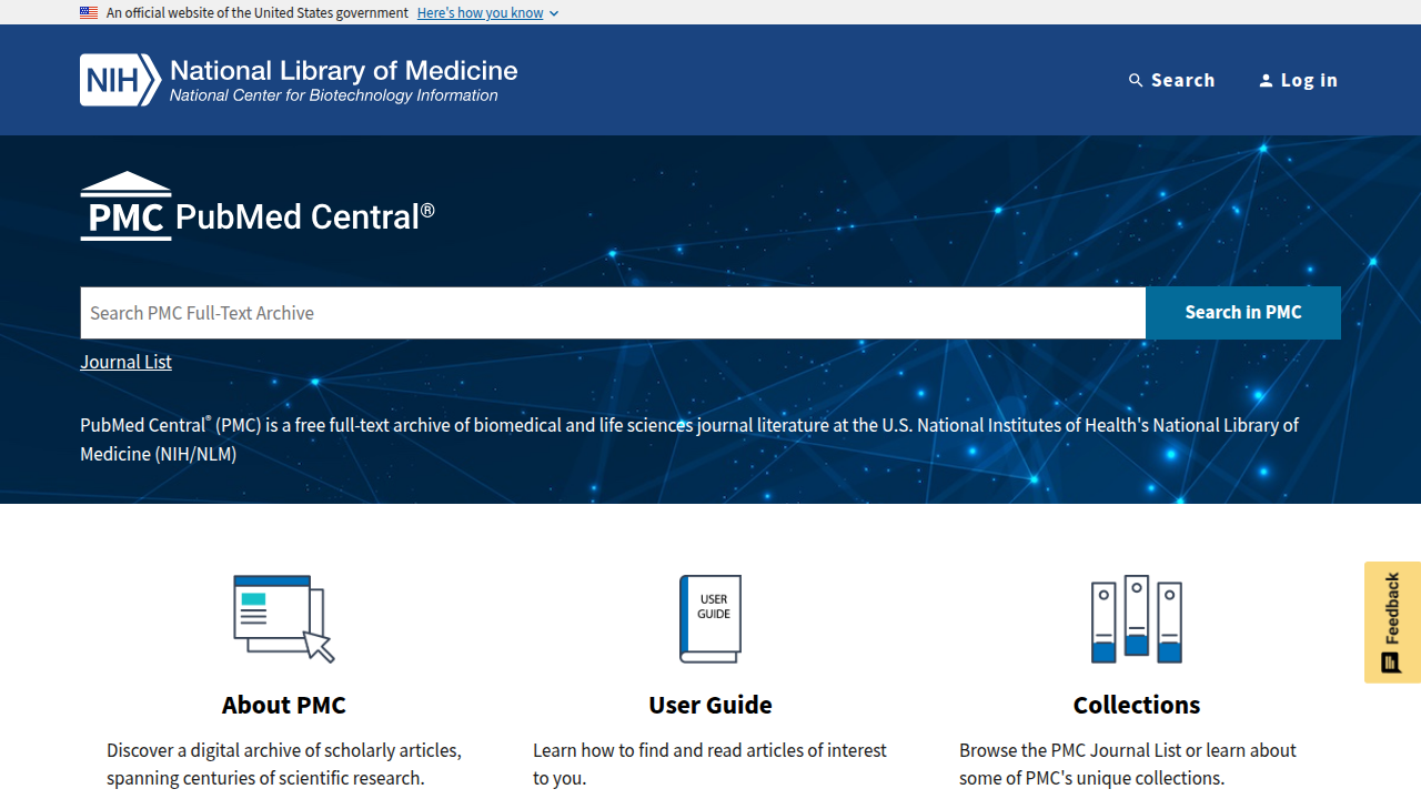 Access peer-reviewed studies on health and biomedical science through PubMed Central (PMC).