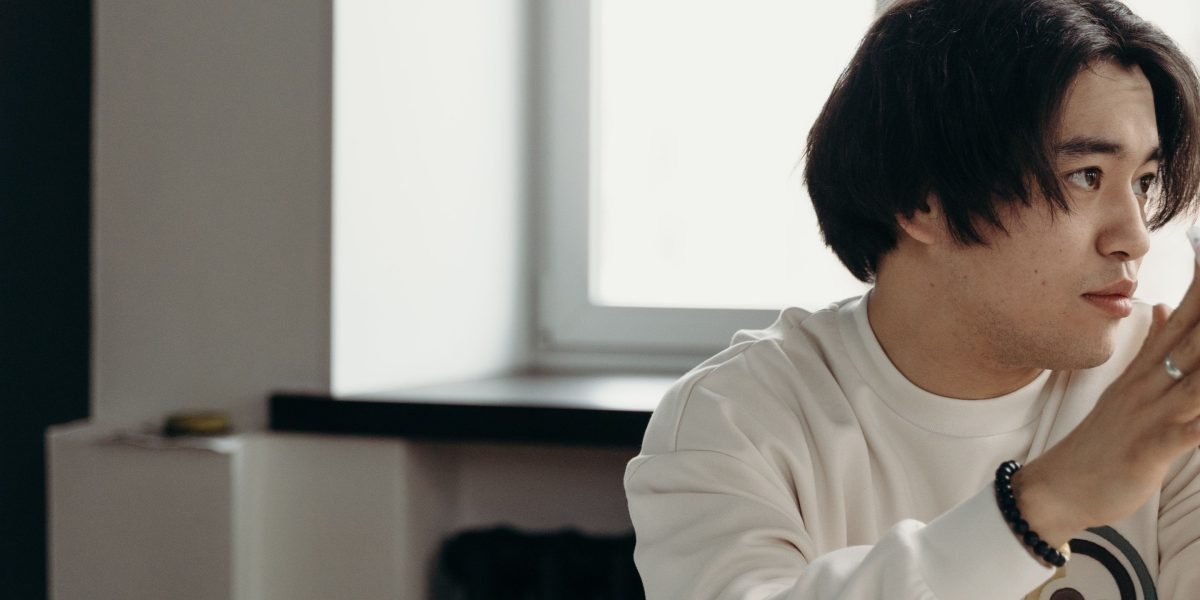 A person engaged in deep thought, representing the cognitive processes involved in memory and learning.
